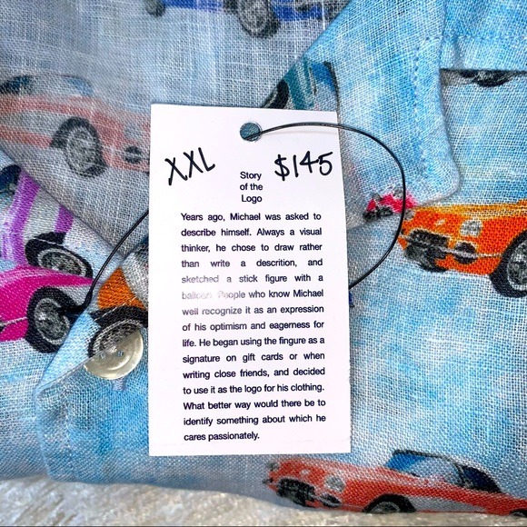 Michael’s Men’s 100% Linen Shirt. NWT. - Picture 12 of 14